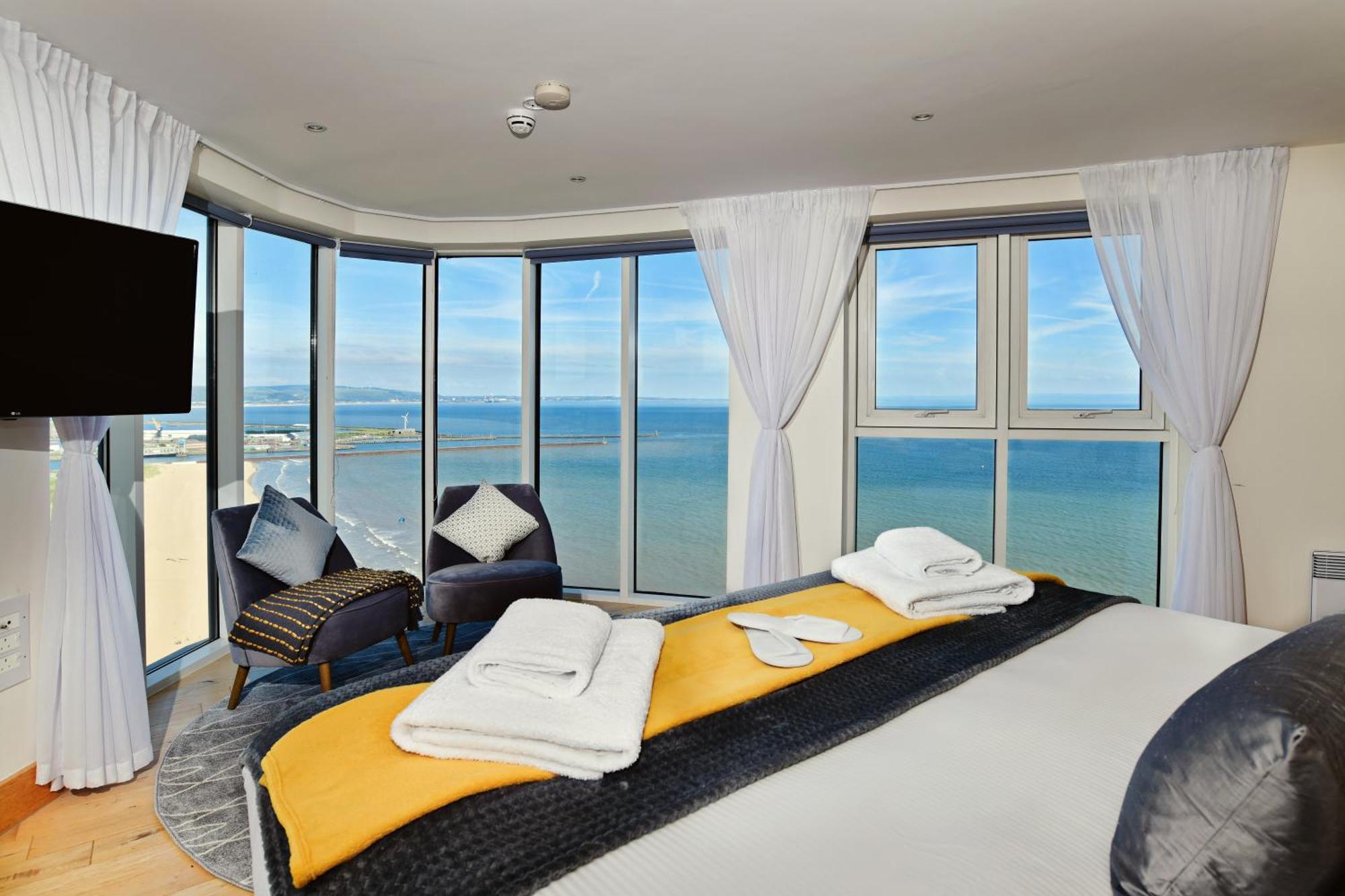 Just Stay Wales - Meridian Quay Penthouses Swansea Luaran gambar