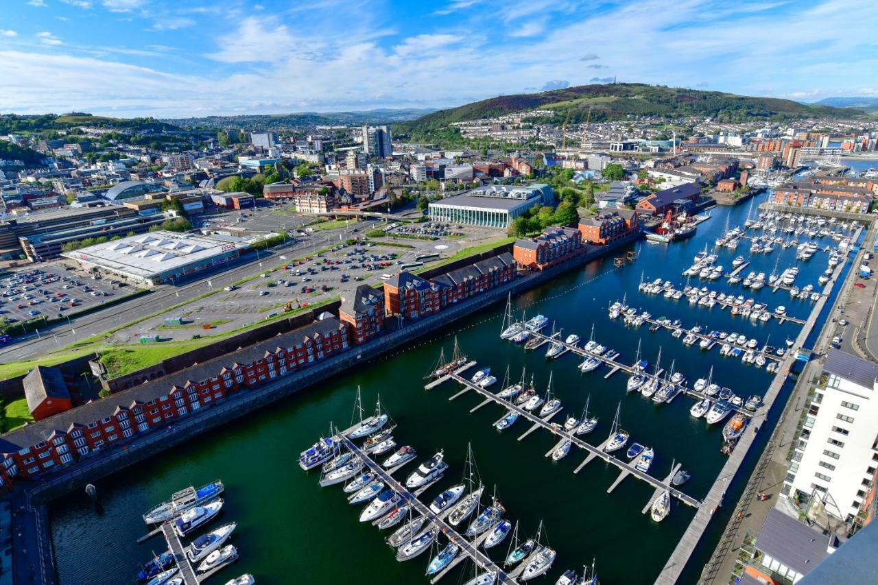 Just Stay Wales - Meridian Quay Penthouses Swansea Luaran gambar