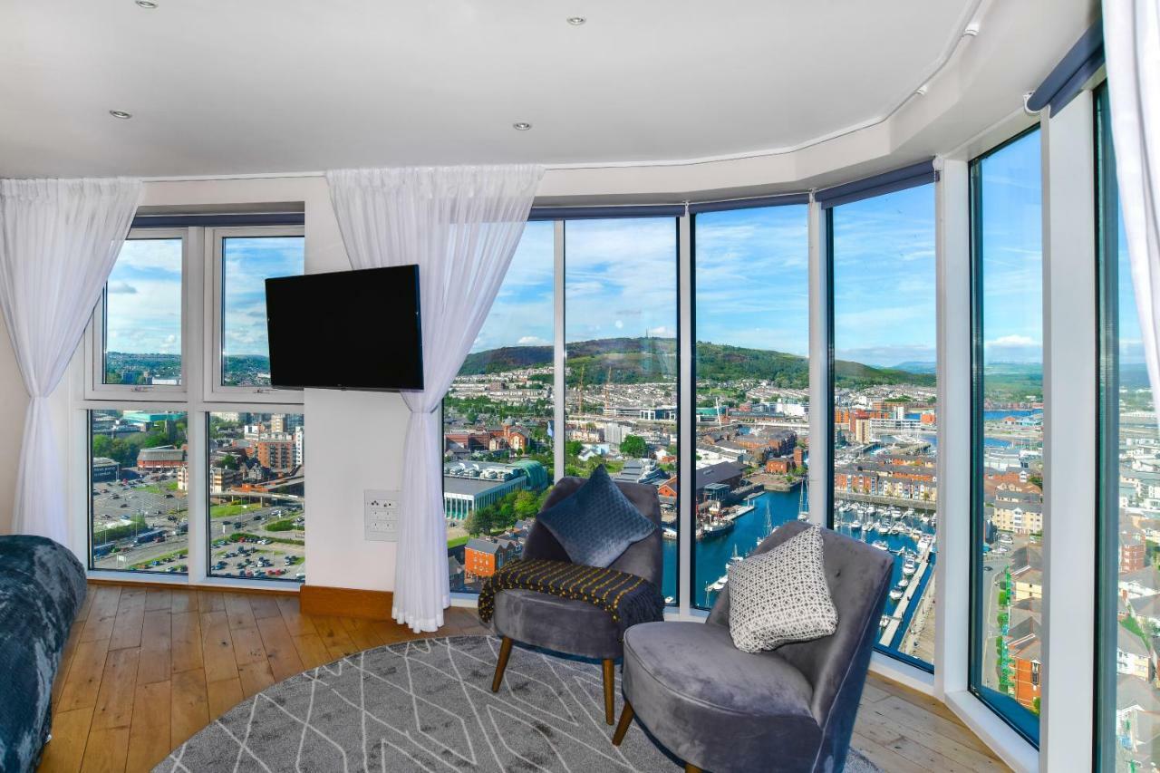 Just Stay Wales - Meridian Quay Penthouses Swansea Luaran gambar