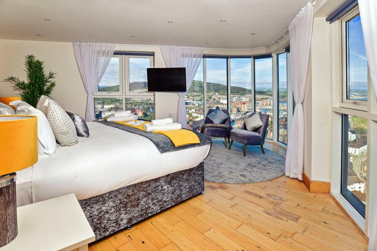 Just Stay Wales - Meridian Quay Penthouses Swansea Luaran gambar